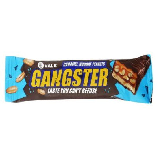 Батончики Vale Gangster 50г Caramel-Nougat-Peanut