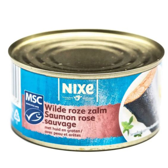 Лосось Рожевий Дикий в олії Nixe Wilde Roze Zalm Saumon 213 г Польща