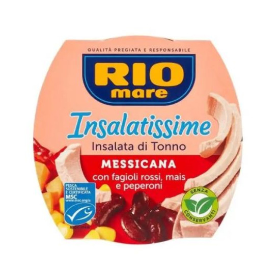 Салат тунець з овочами RIO mare Insalatissime Messicana 160 г Італія