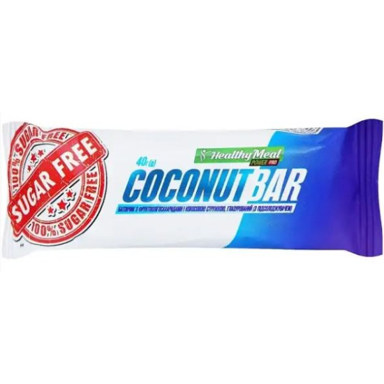 Батончик Healthy Meal Coconut Bar 40г