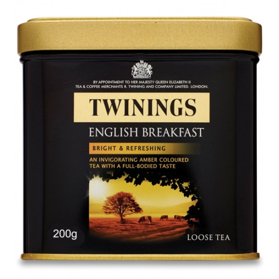 Чай Чорний Twinings English Breakfast Tea з/б 200 г Англія Чай Чорний Twinings English Breakfast Tea з/б 200 г Англія
