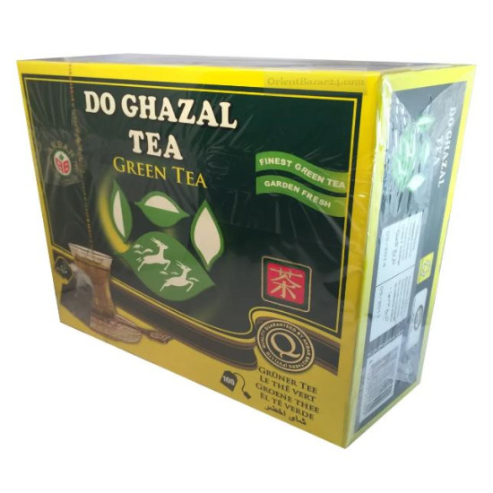 Чай Зелений Akbar do Ghazal Gruner Tee 100 мішечків Шрі-Ланка