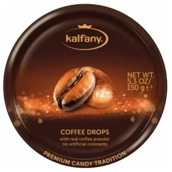 Льодяники з кавою Kalfany Citrus Coffee Candies 150 г