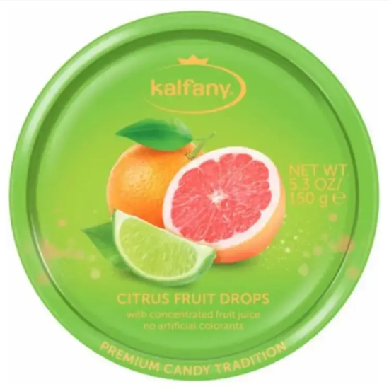 Льодяники Kalfany Citrus Fruit цитрусові 150 г