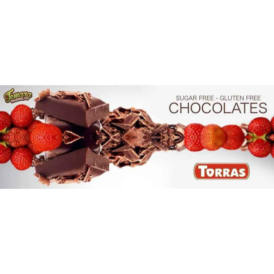 Шоколад темний без глютену Торрас з фундуком Torras Dark Hazelnuts 300 г 
