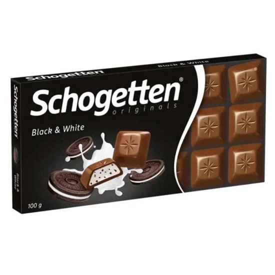 Шоколад Schogetten 4 різновиди Mix Шогеттен Мікс 120 штук (ящик) Німеччина