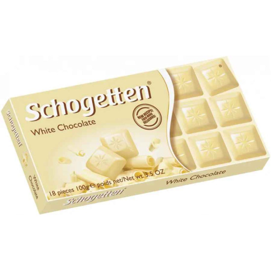 Schogetten White Chocolate (Білий) Німеччина 100 г (15 шт/1 ящик)