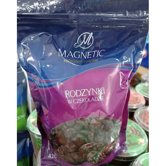 Родзинки в шоколаді Magnetic Rodzynki w Czekoladzie 420 г Польща