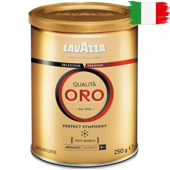 Кава мелена в з/б Lavazza Oro 250 г (100% арабіка)