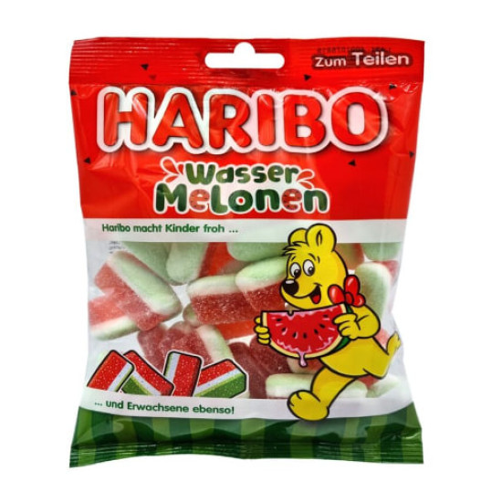 Haribo Wasser Melonen Кавуни в Цукорі 175g