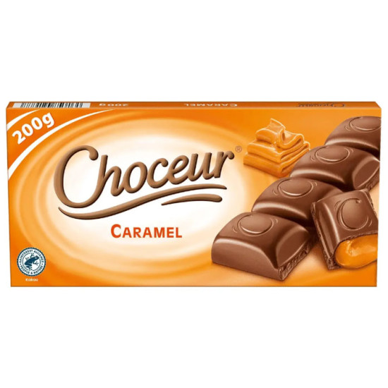 Choceur Caramel Молочний шоколад із карамеллю 200g