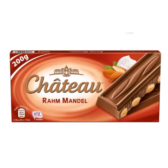 Choceur Rahm Mandel Молочный шоколад с целым миндалем 200g