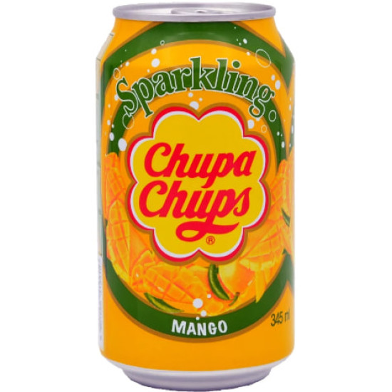 Chupa Chups Sparkling Газований напій зі смаком манго 345ml