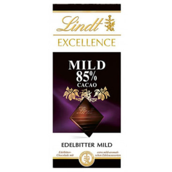 Lindt Excellence Mild 85% Cacao 100g