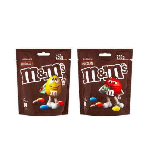 M&M's Шоколадные драже в глазури 250g