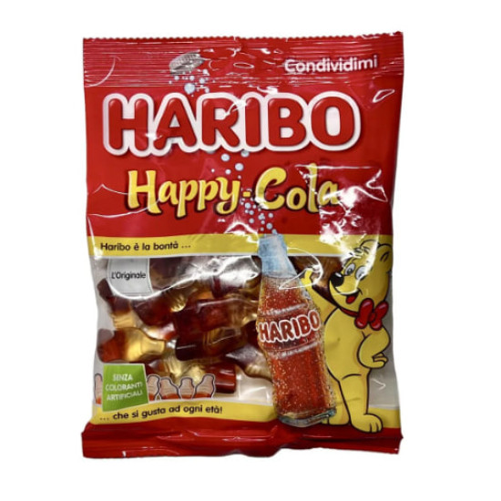 Haribo Happy-Cola Желейні цукерки зі смаком коли 175 g