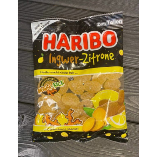 Haribo Ingwer-Zitrone с имбирем и лимоном 160g