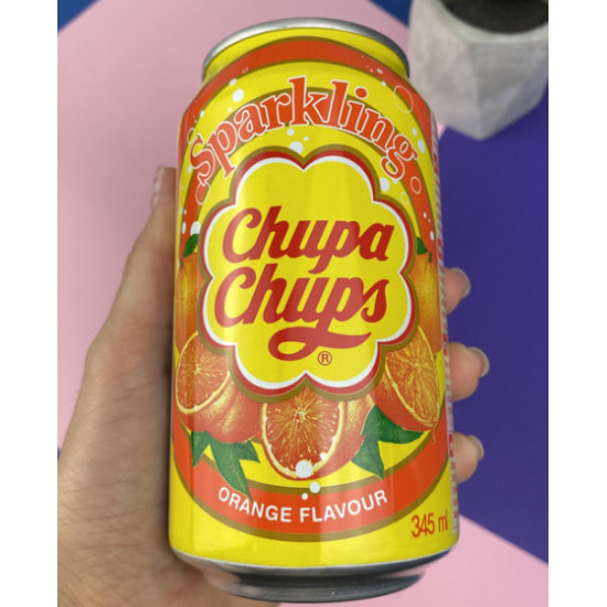 Chupa Chups Sparkling Газированный напиток со вкусом апельсина 345ml