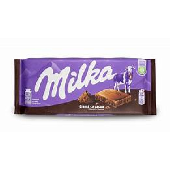 Шоколад молочний Milka Crema cu Cacao Швейцарія 100 г