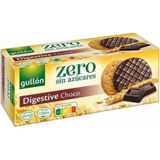 Печиво БЕЗ САХАРА із шоколадом Gullon Digestive chocolate Zero Іспанія 270г