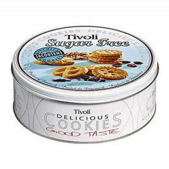 Печиво вершкове БЕЗ ГЛЮТЕНА Jacobsens Tivoli Tin Gluten Free в ж/б 142 г Данія 