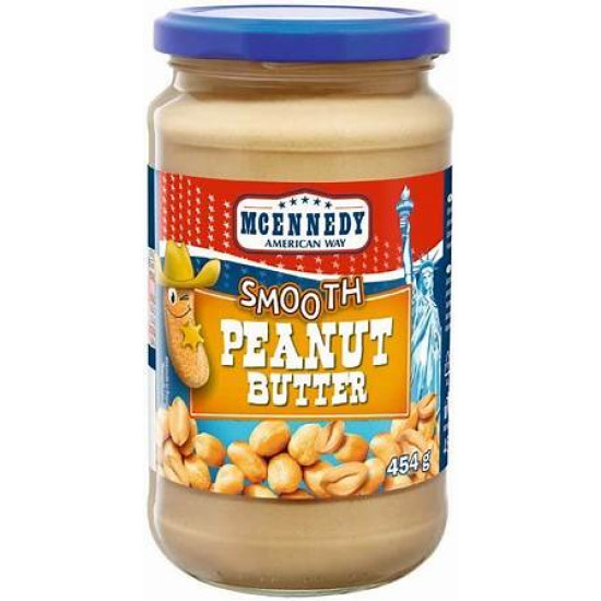 Арахісова паста Mcennedy Smooth Peanut Butter 454г 