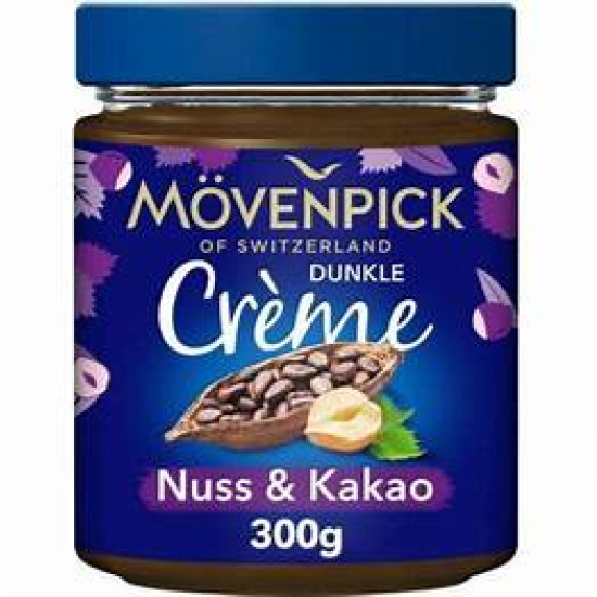 Шоколадний крем з горіхами та какао Movenpick Haselnuss Creme Nuss-Kakao 300г Німеччина 