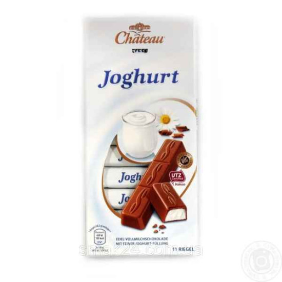 Шоколад молочний з йогуртом Joghurt Chateau Німеччина 200г 